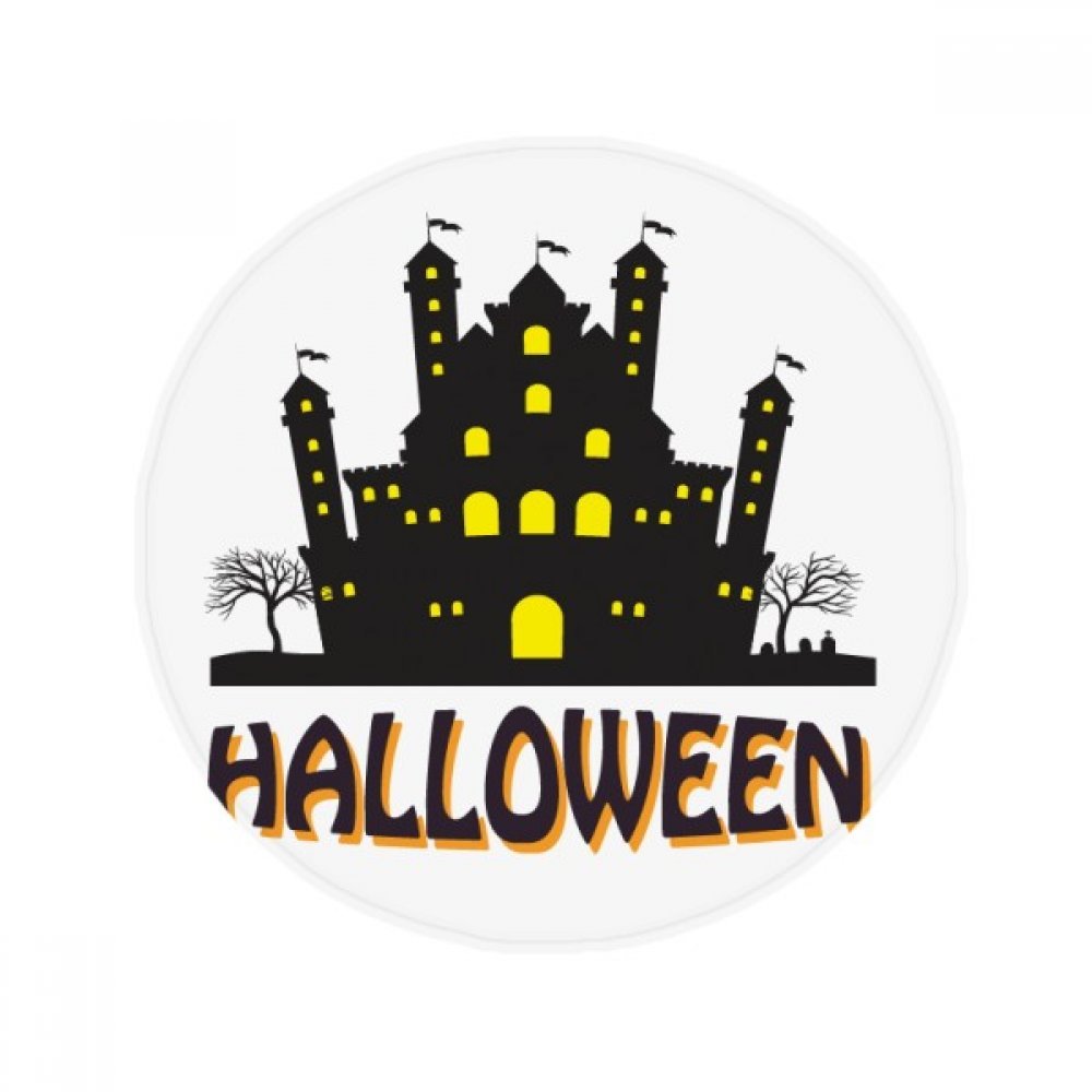 Tapis pet de sol pour cuisine et salon décor château Halloween 60cm