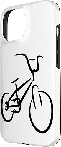 Vista 11 de iPhone 12 mini BMX Bike Drawing BMX Cyclist Bike Motocross Case