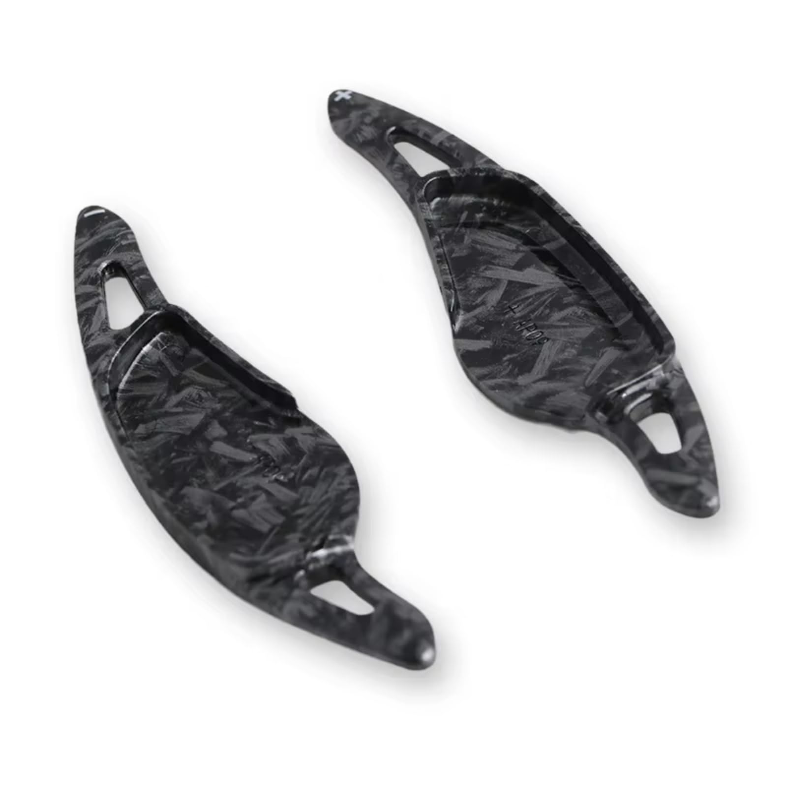 WSDERUB Compatible with BMW 1 2 3 5 6 7 Series GC GT Touring F40 F44 F90 G01 G02 G20 G21 G30 G31 G32 G11 G12 for Xdrive Steering Wheel Shift Paddle(Satin Black)