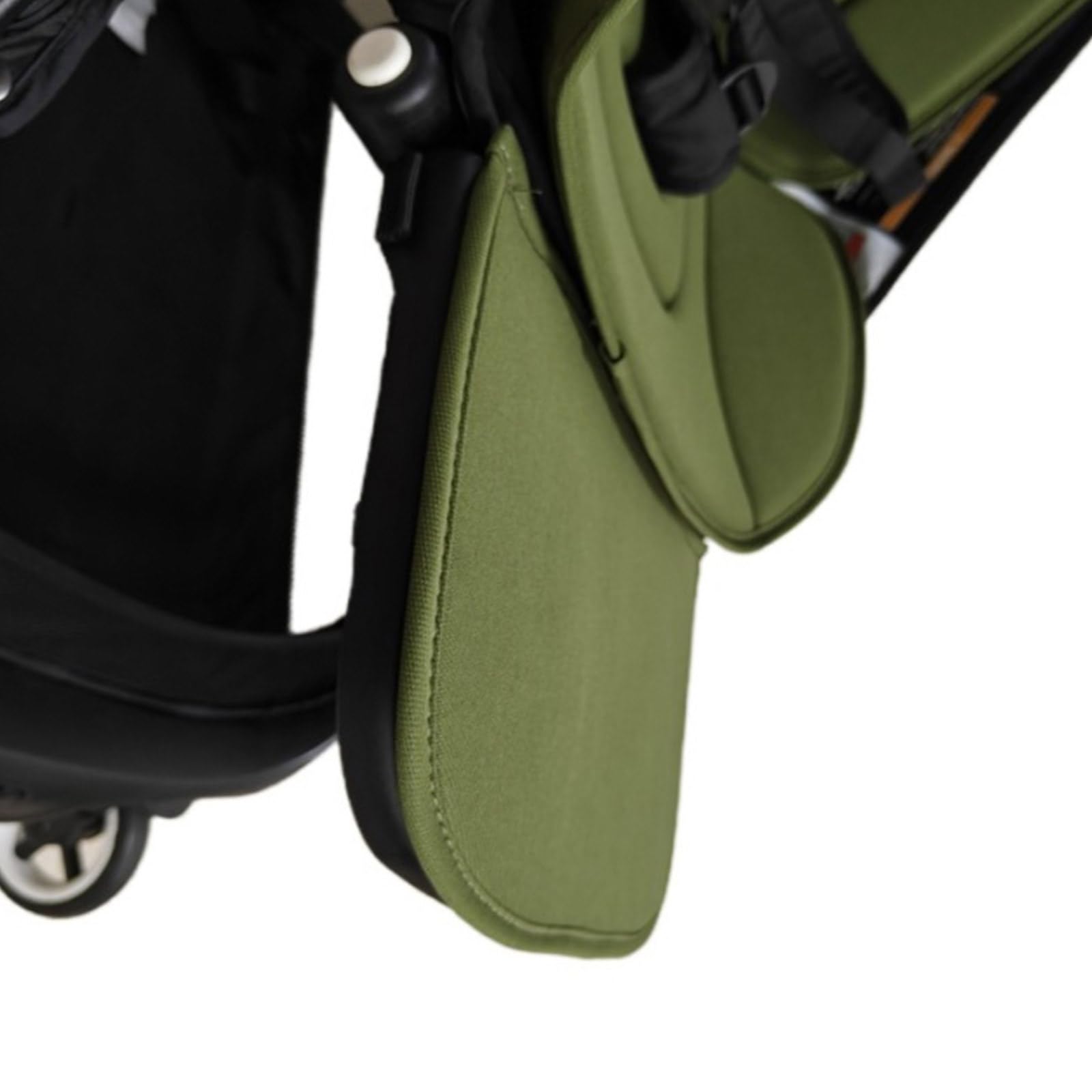 Planche d'extension pour siège inclinable avec connexion stable, vert