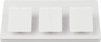 Lutron Caseta Smart Lighting Triple Pedestal for Pico Remotes, L-PED3-WH, White