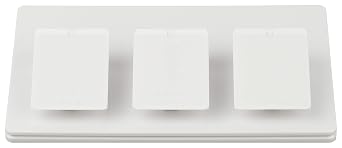 Lutron Caseta Smart Lighting Triple Pedestal for Pico Remotes, L-PED3-WH, White