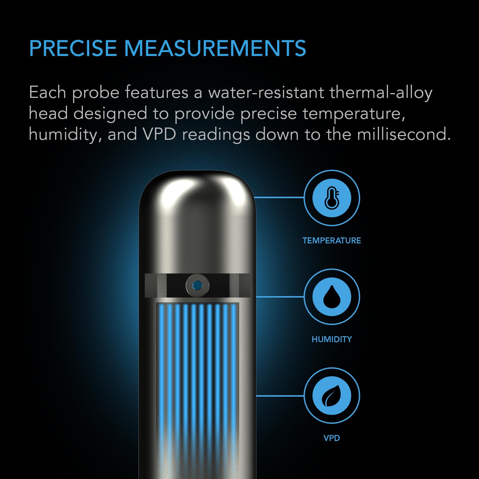 AC Infinity Sensor Probe - 20ft for Controller AI+ -2 AC Infinity Sensor Probe - 20ft for Controller AI+ -2