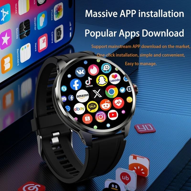 XINDADA H99 2025 Smartwatch displaying various app icons