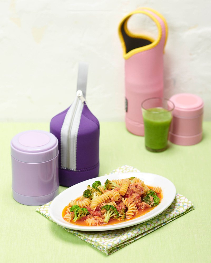 Amazon｜tone ランチジャー コネクト チェリー 350ml｜保存容器