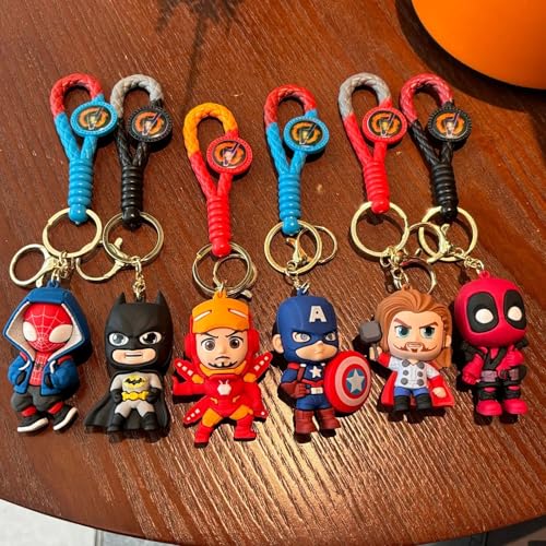 Image of Keychains For Girls Boys, Cute Pendant Keychains Accessories, Cute Kawaii Key ring Purse Backpack, Key Chain Accessories Wristlet Key chain Car Charms