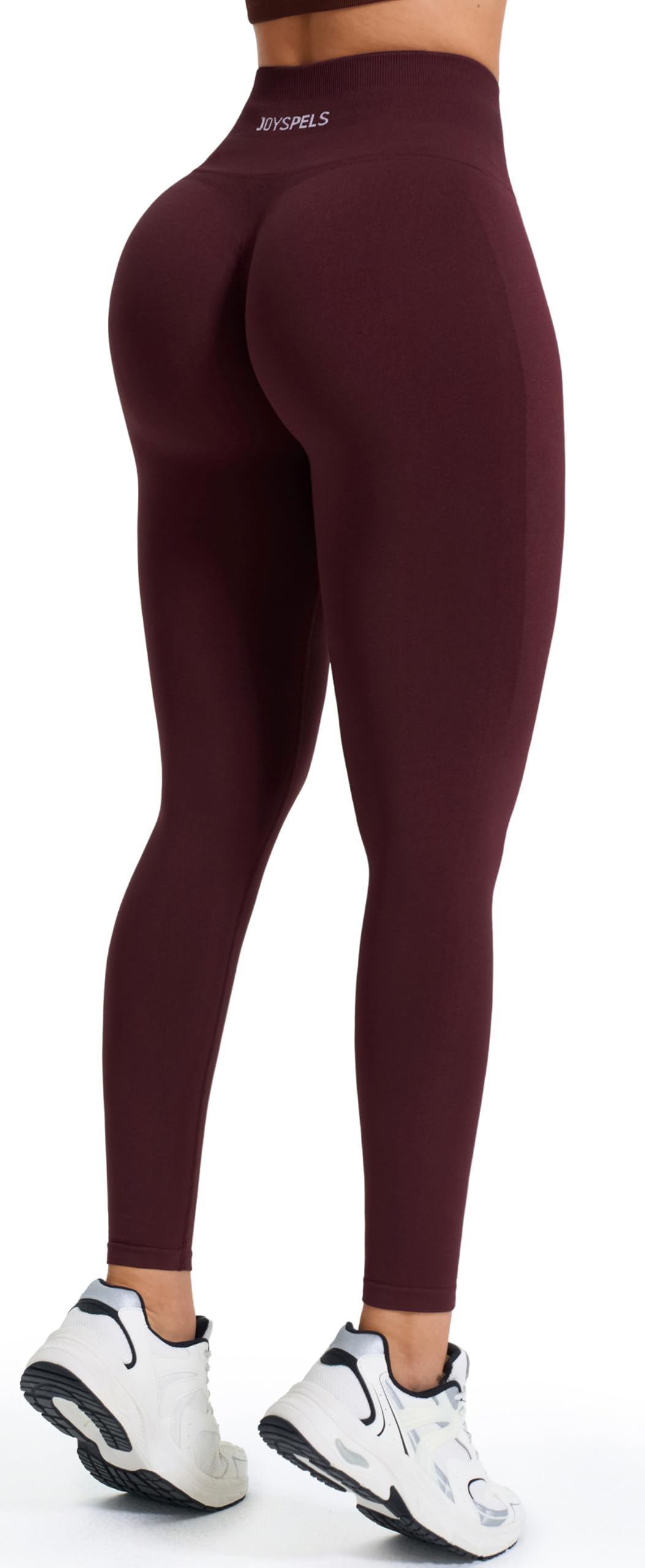 JOYSPELS Damen Scrunch Sport Leggings Seamless Sporthose Gym Leggins Push Up Yogahose