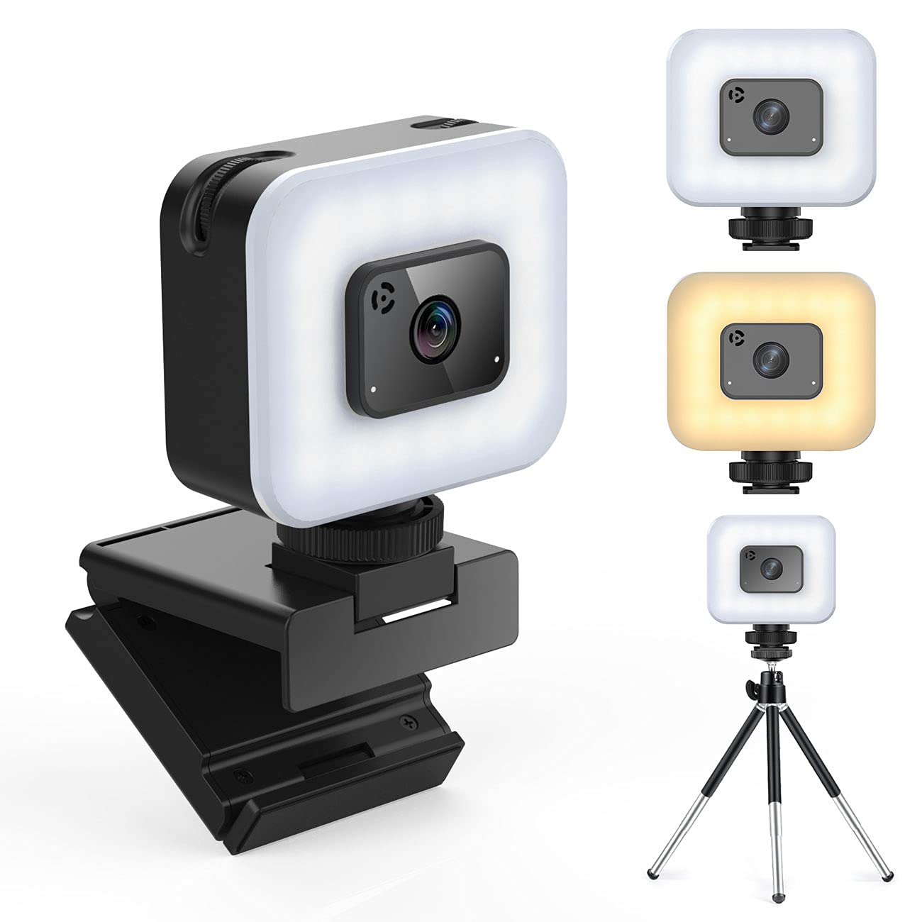 FDKOBE Full HD 1080P cam,  Camera with Adjustable Video