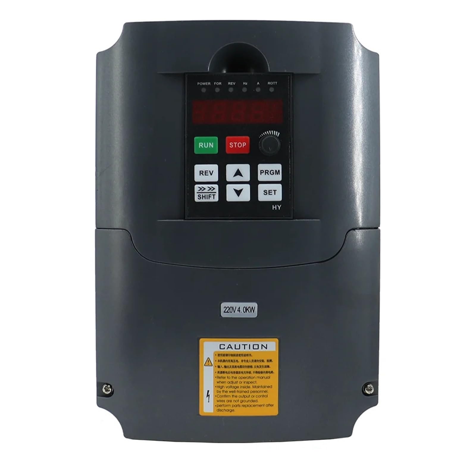Inverter HY 0,75 kW 1,5 kW 2,2 kW 3 kW 4 kW 5,5 kW 7,5 kW Convertitore di frequenza Controllo della velocità del Motore con Uscita 3P Convertitore VFD(2.2KW 220V)