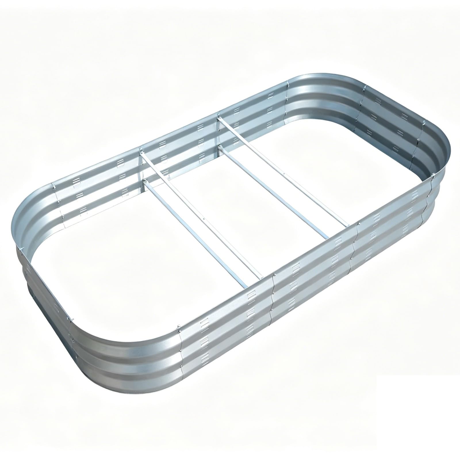 コロ付きメタルガーデンベッド Amazon.com: Colorfulbeetle Galvanized Raised Garden Bed Kit, Large
