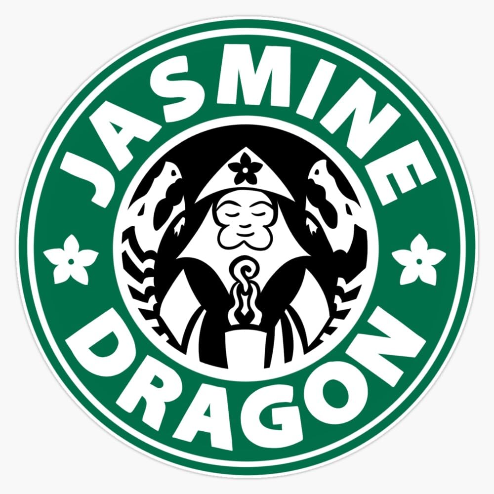 Jasmine Dragon Sticker Vinyl Waterproof Sticker Decal Car Laptop Wall Window Bumper Sticker 5"