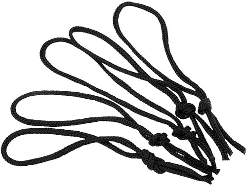 5 Pieza Premium Correa Cuerda Cuerda Pierna Cuerda 15.748 in para tabla de surf Bodyboard Longboard - Negro, 15.7 in