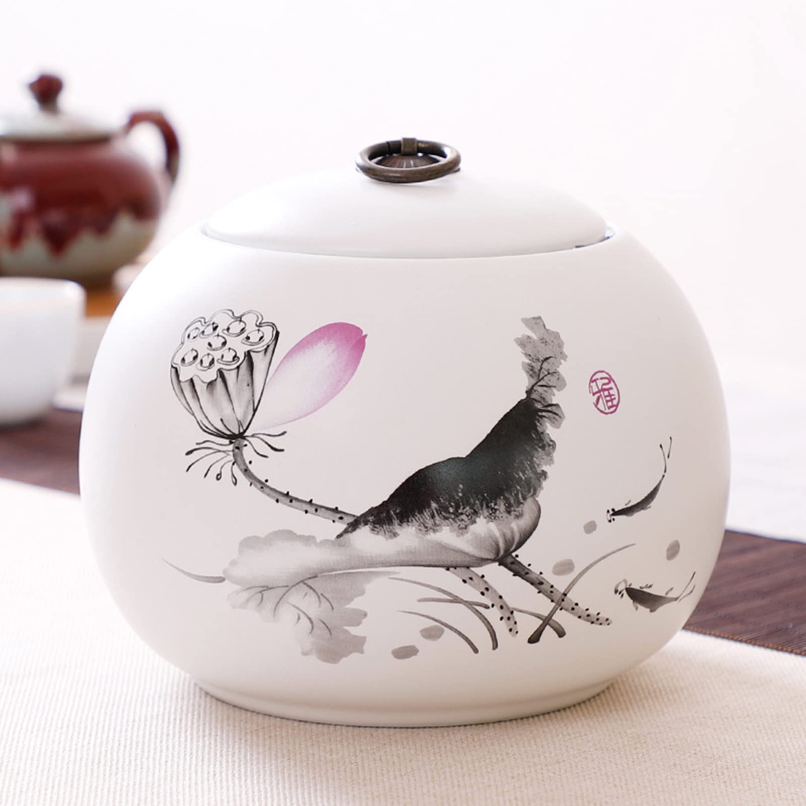 Urny, Urna na prochy zwierząt, ceramiczne urny pamiątkowe(White D)