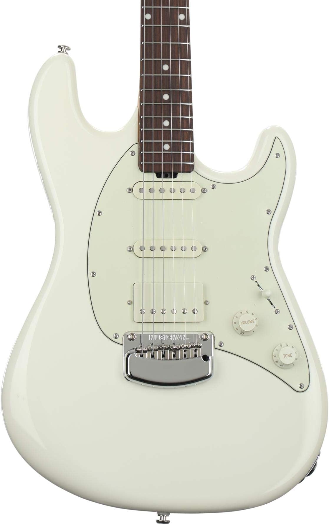 Ernie Ball Music Man Cutlass RS HSS Electric Guitar Ivory White