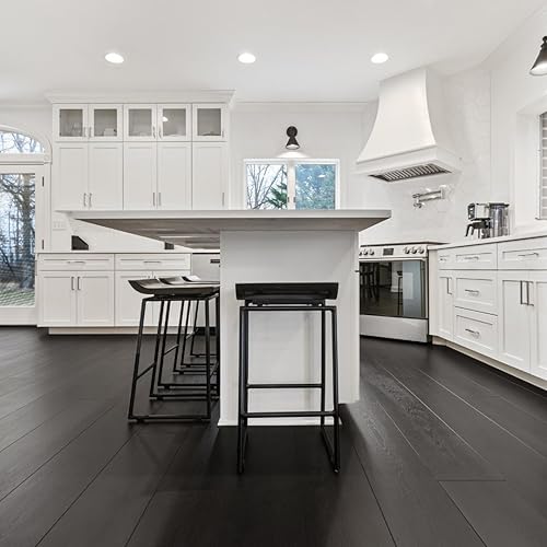 Miniatura 3 de Piso de tablones de vinilo de lujo de muestra cortada de 12 pulgadas  Instalación de clic de bricolaje, capa de desgaste de 40 mil, LVP impermeable