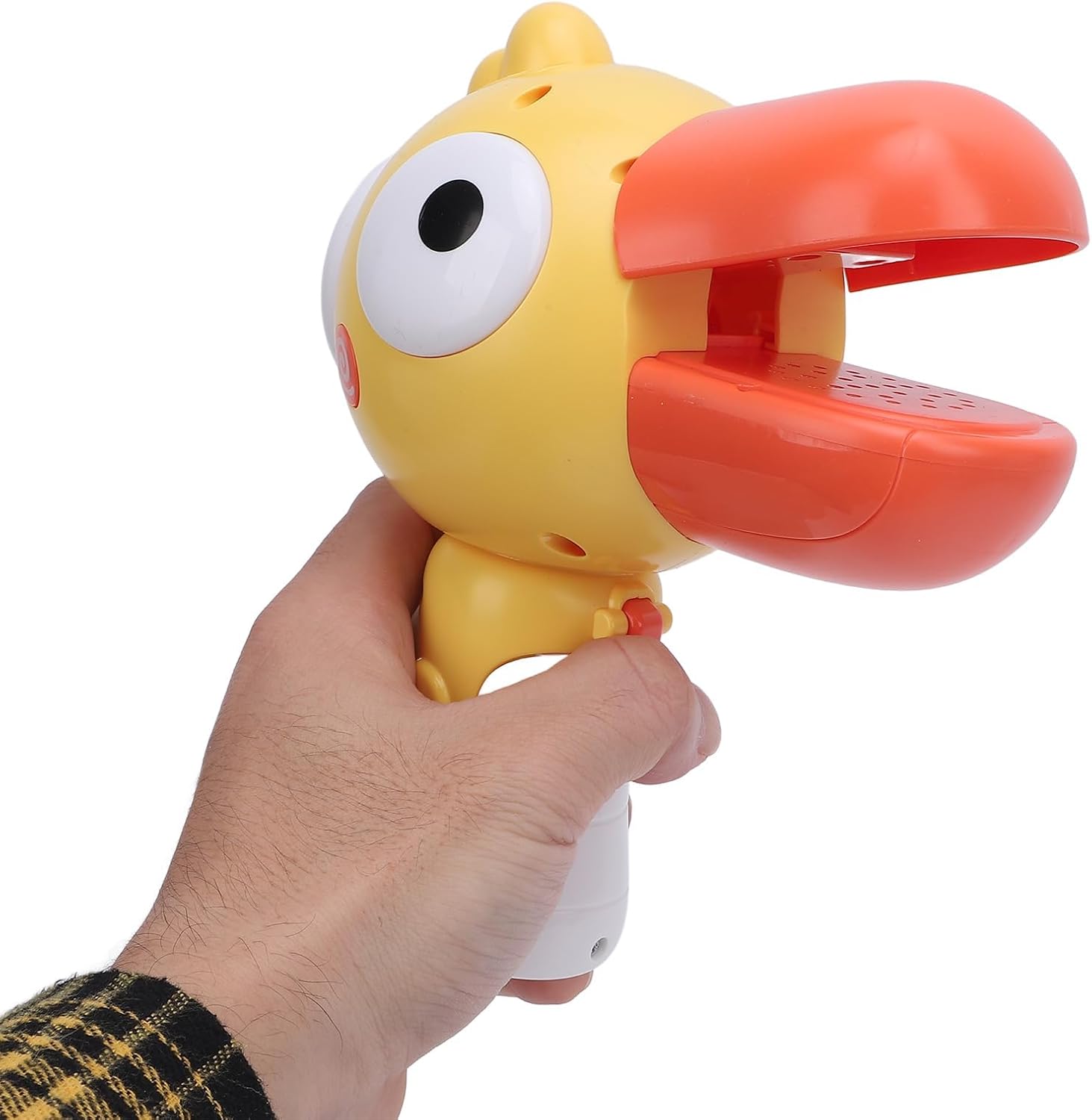 Voice Changer, Bird Design Voice Changing Device with 3 Different Modes, Sound Effects, for Kids with Strap, Outdoor Toy (Yellow) image 4