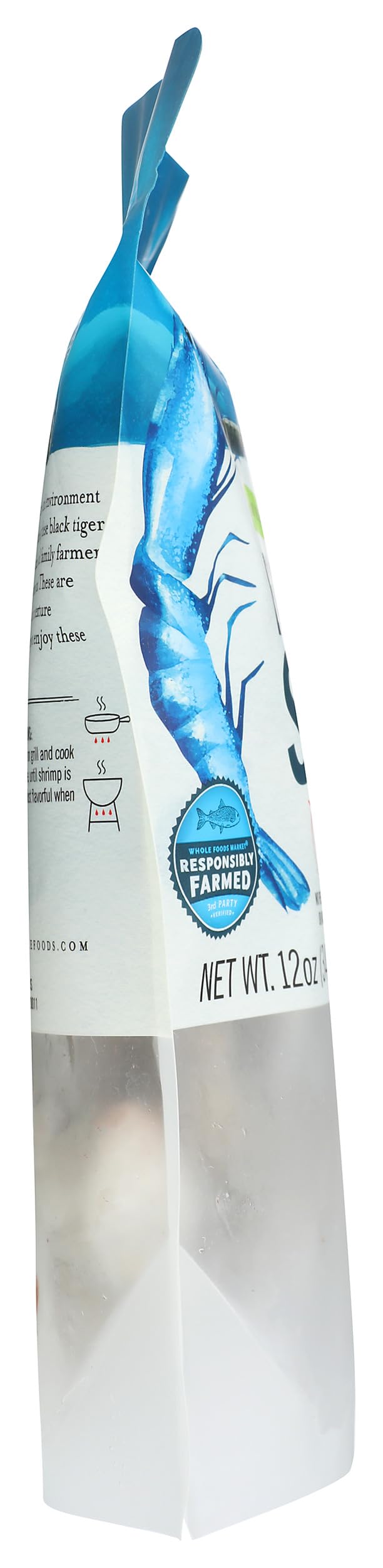 Shrimp Black Tiger Ez 21/25 Frozen, 12 Ounce | Grocery Pickup