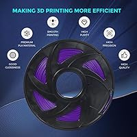 Vista 6 de Voxelab - Filamento para impresora 3D, filamento PLA Pro (PLA+) de 1.75 mm, precisión dimensional +/- 0.02 mm, material para impresión 3D 1 kg