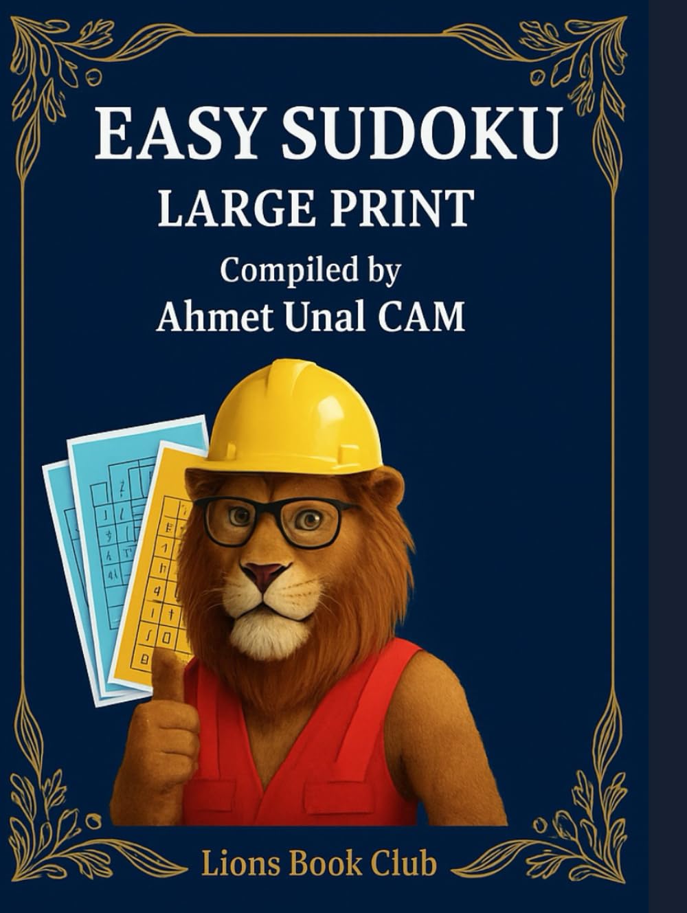 EASY SUDOKU LARGE PRINT: Relaxing Brain Training
