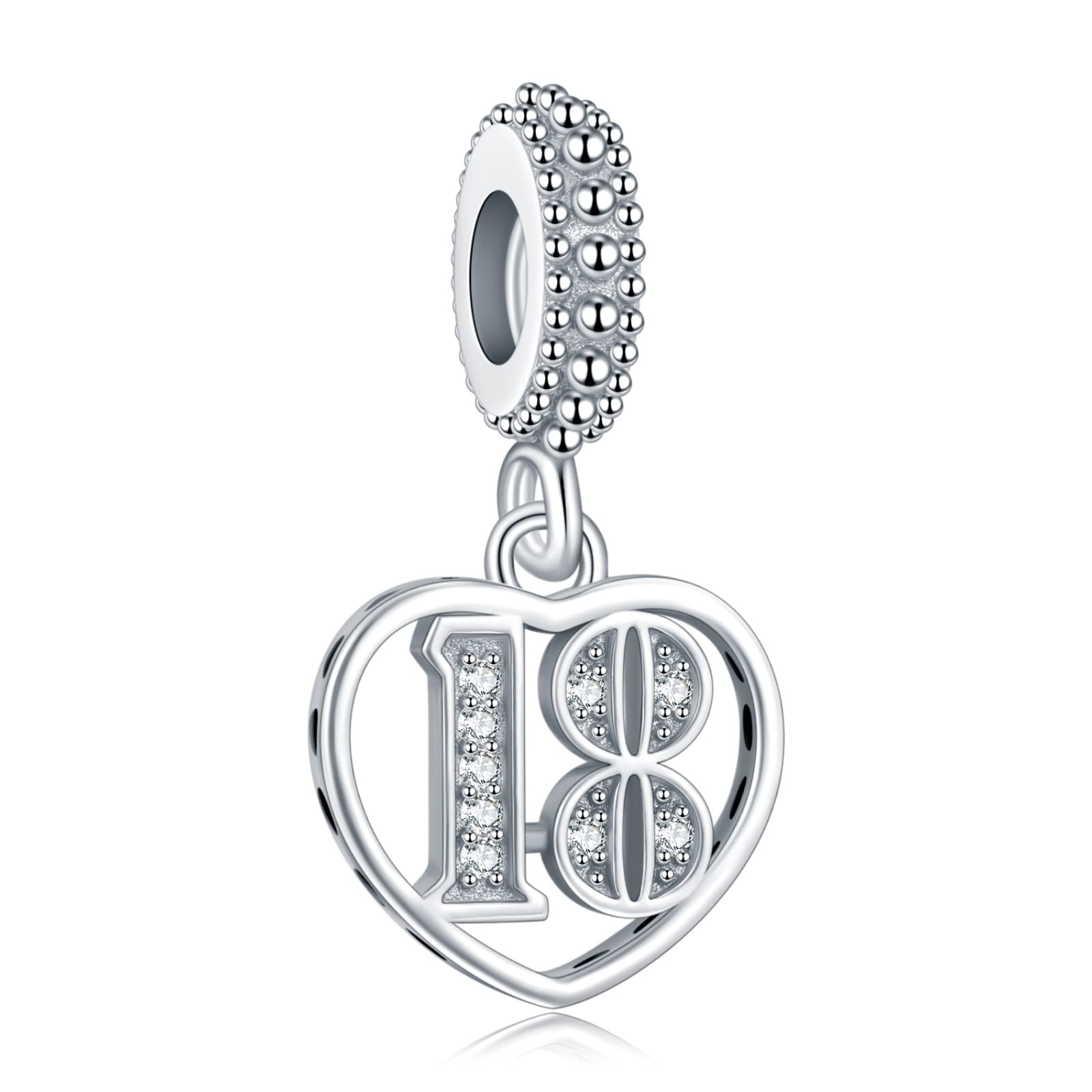 Jewelry Charms 16th Birthday Pandora Charm 16,18,21,30,50 LaMenars