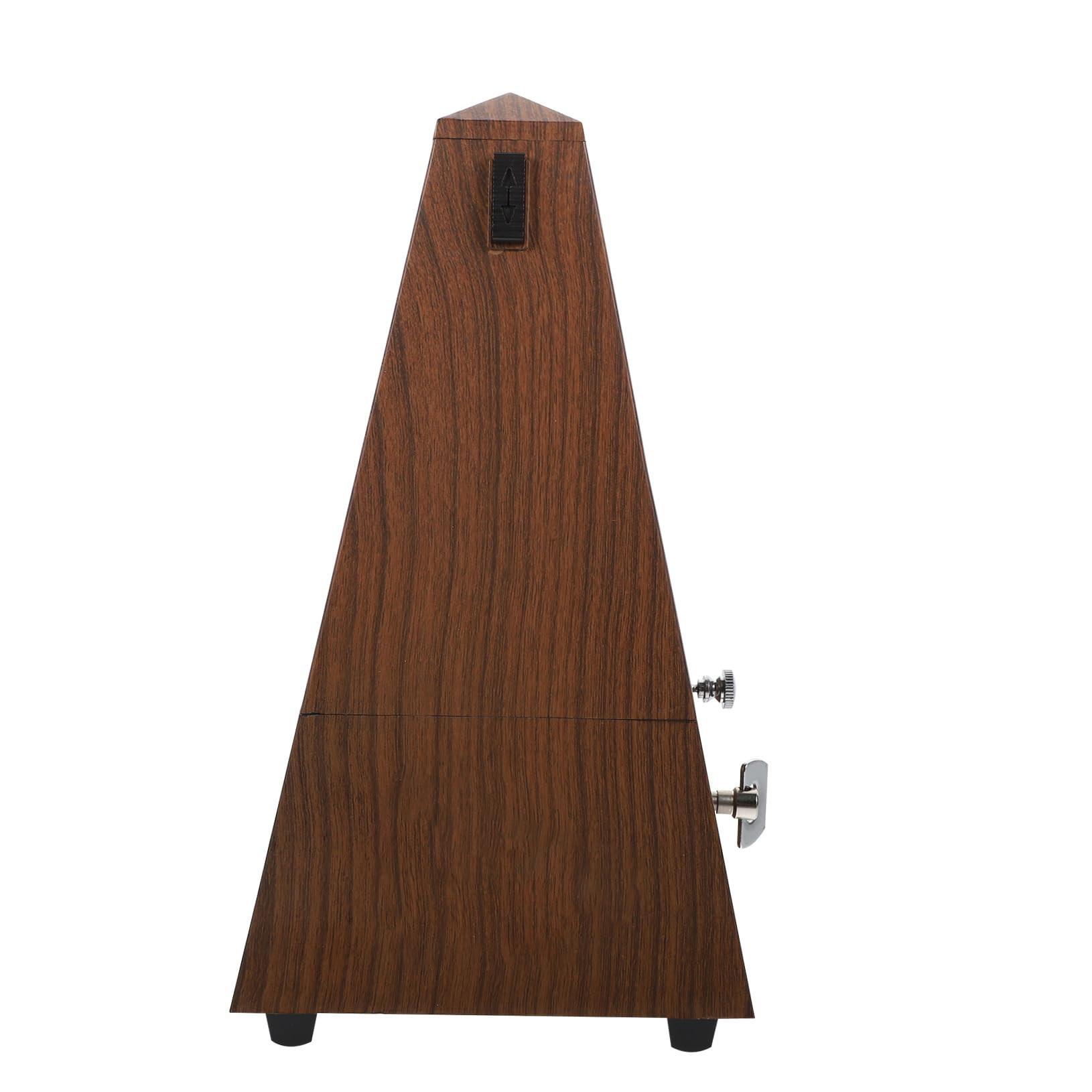 ERINGOGO Metrónomo Mecánico de Torre de Madera Diseño Antideslizante, Ritmo Preciso y Tempo Estable para Instrumentos Musicales como Guitarra y Piano