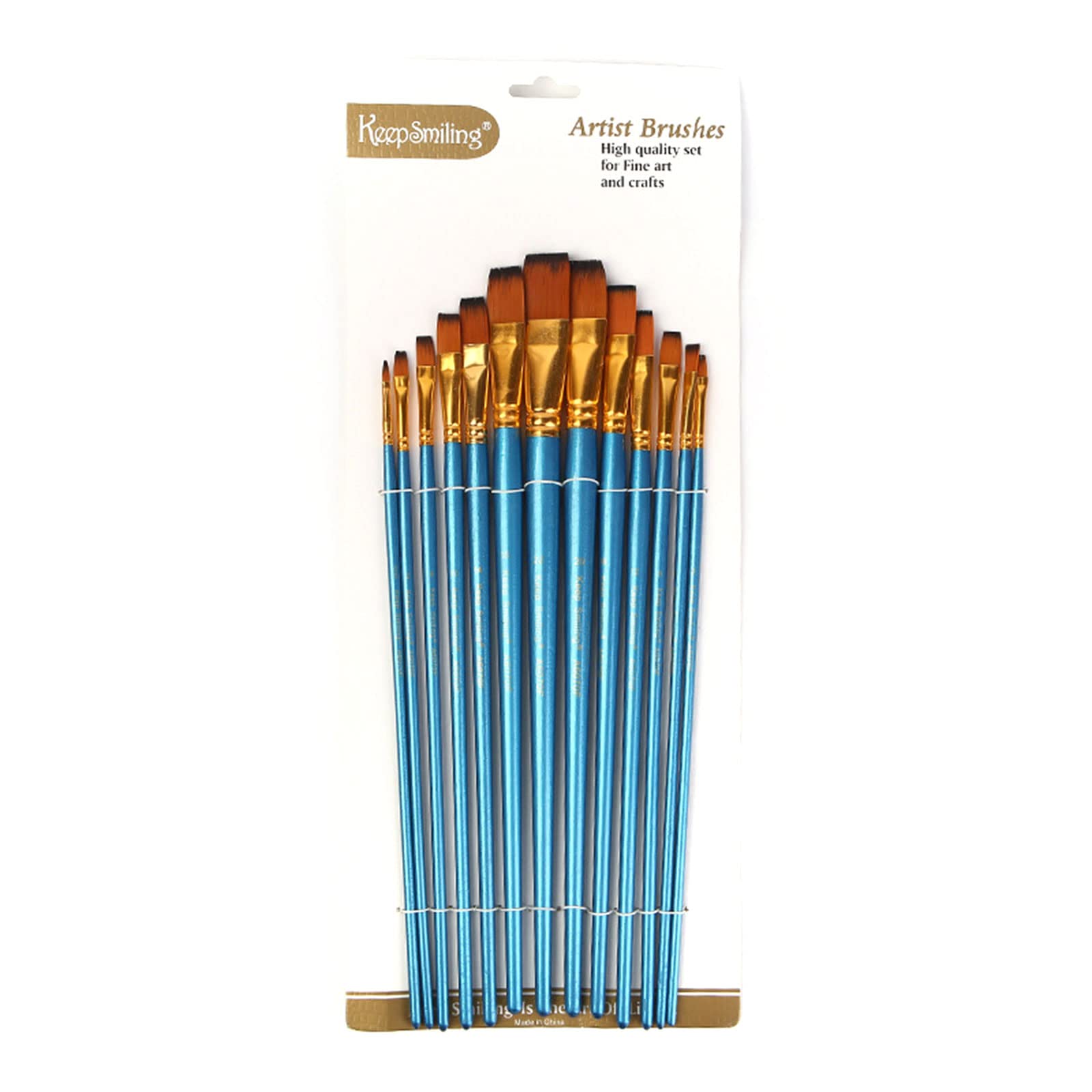 13Pcs Watercolor Pen Paintbrush Nylon Hair Paint Brushes Artist Oil Painting Brush for Professional Art Paint Brush Oil Painting Brushes