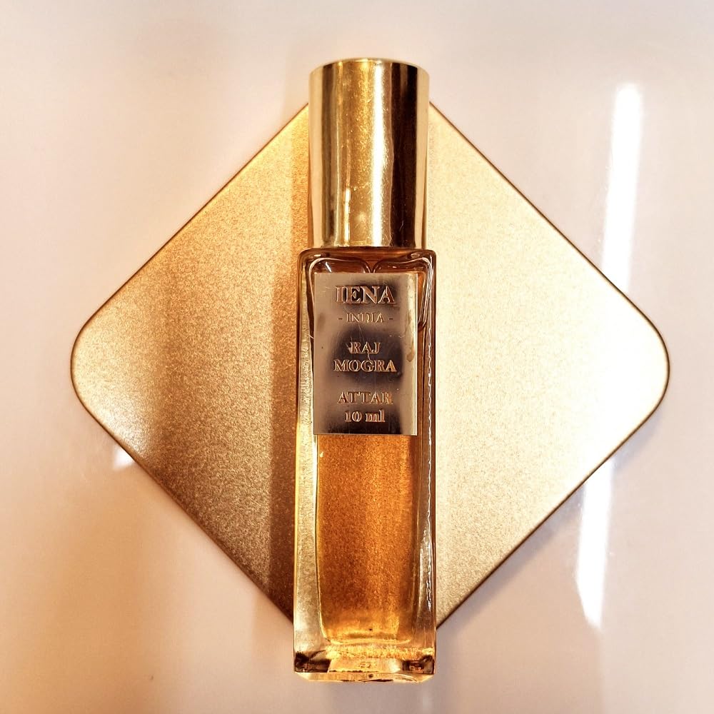 Raj Mogra Attar 10 ml IENA Mogra | Jasmine Fragrance attar perfume oil pure long-lasting fragrance for personal use | Divine | Gift | Office-image-45