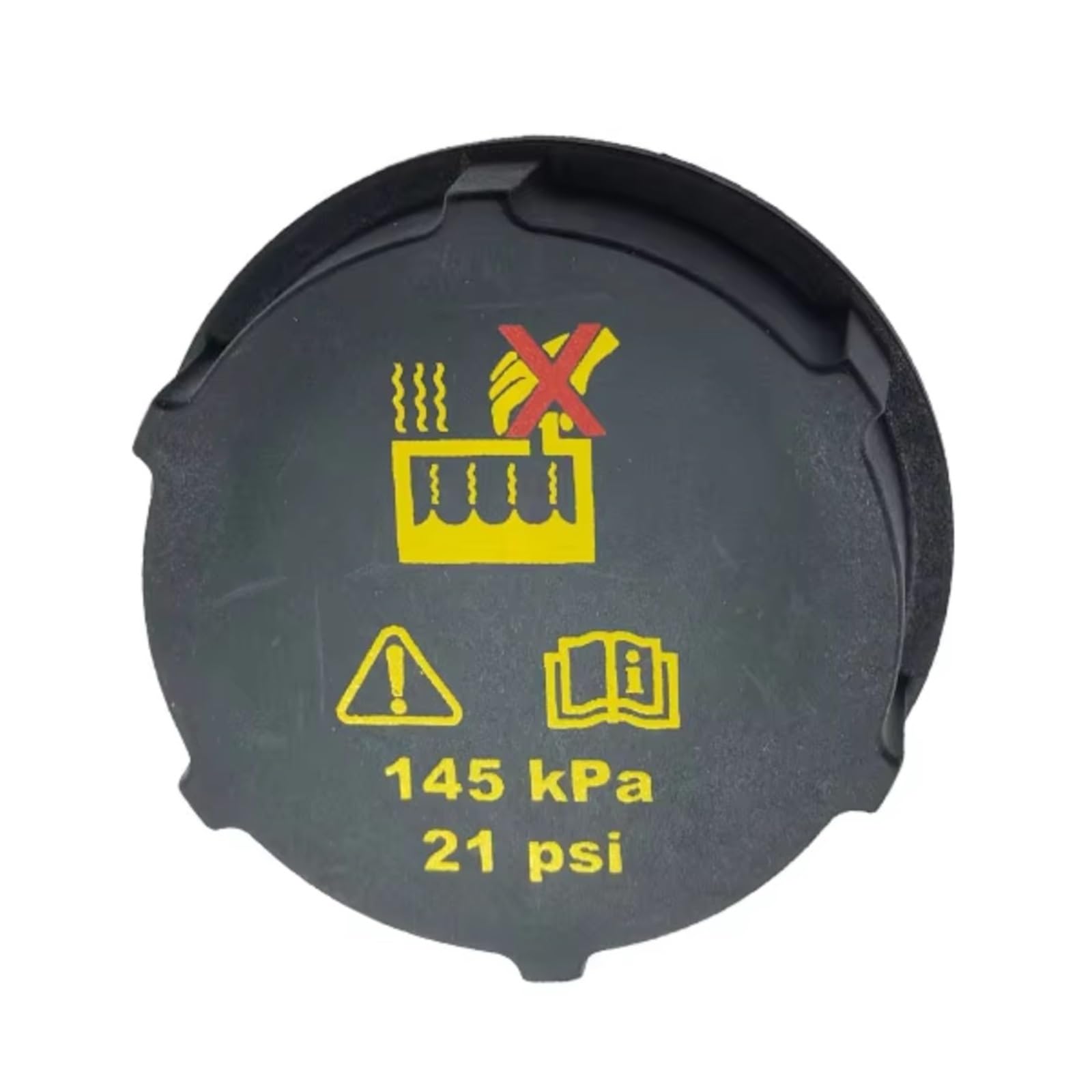 Compatible con Fiesta 2014 2015 2016 2017 2018 DG938101AA Tapa del depósito de expansión del refrigerante del radiador