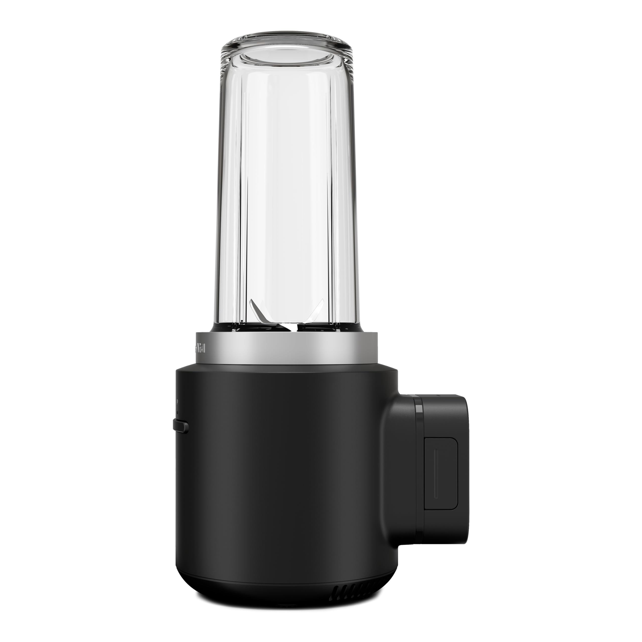 KitchenAid Go Batidora Portátil Inalámbrica con Batería, 473ml, Cuchillas Asimétricas de Acero Inoxidable, Tapa de Viaje, 20 Min de Autonomía, Negro Mate