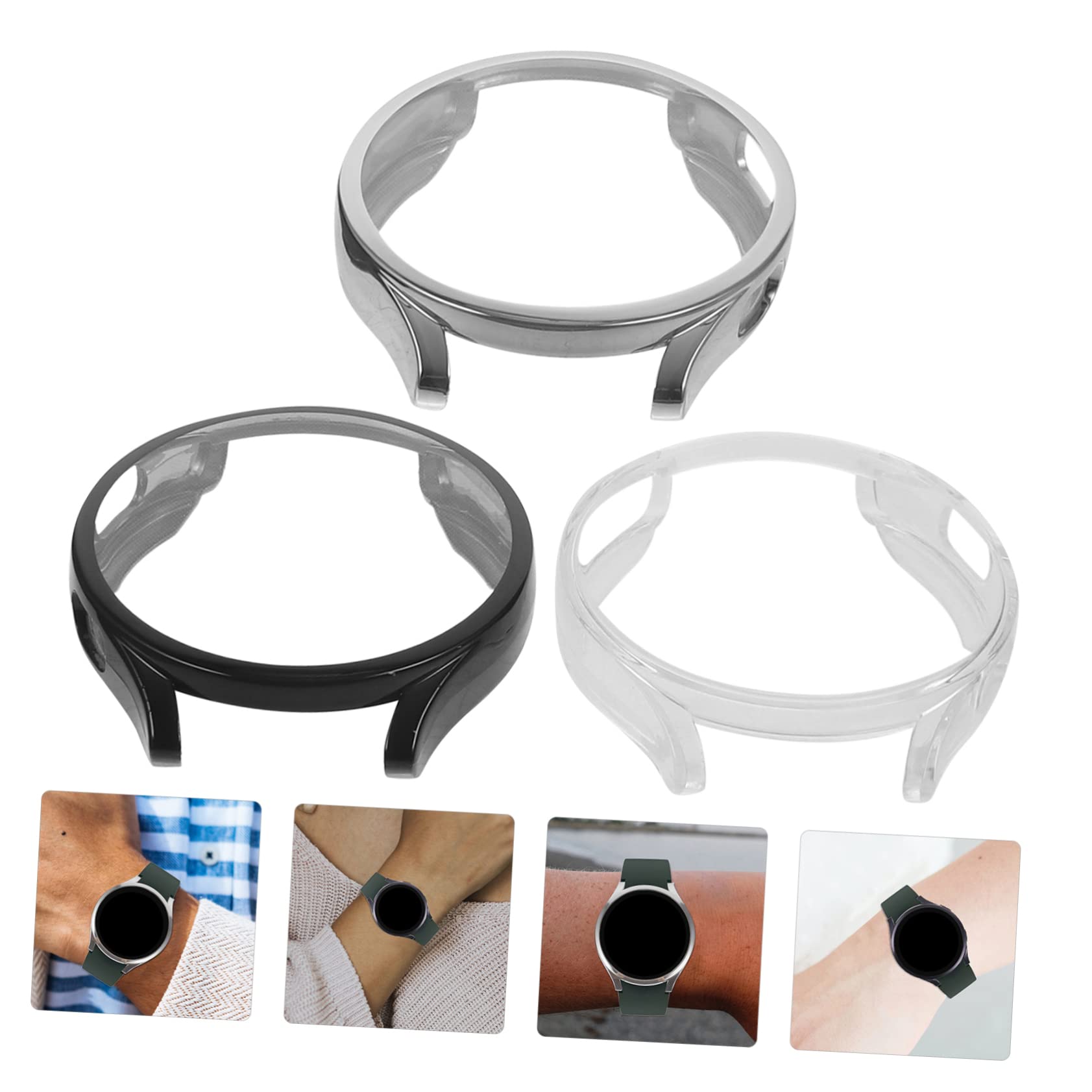 DOITOOL 30stücke Teiliges TPU Uhrengehäuse Für Watch Kratzfester Transparenter Schutz Einfache Installation Kompatibel Mit Modellen Schützt Vor Abnutzung Und Schmutz