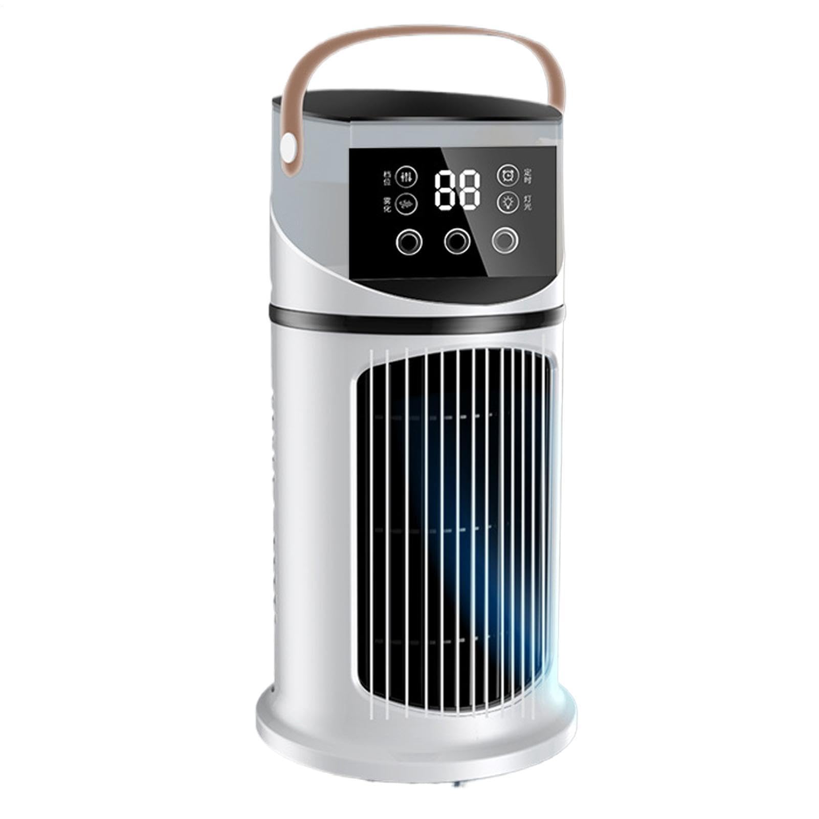 Tragbarer Wechselstrom-Einheitsventilator, Verdunstungsluftgebläse, Leiser Persönlicher Kühlventilator | Leiser, Persönlicher AC-Einheits-Desktop-Ventilator Für Zimmer, Schlafzimmer, Büro