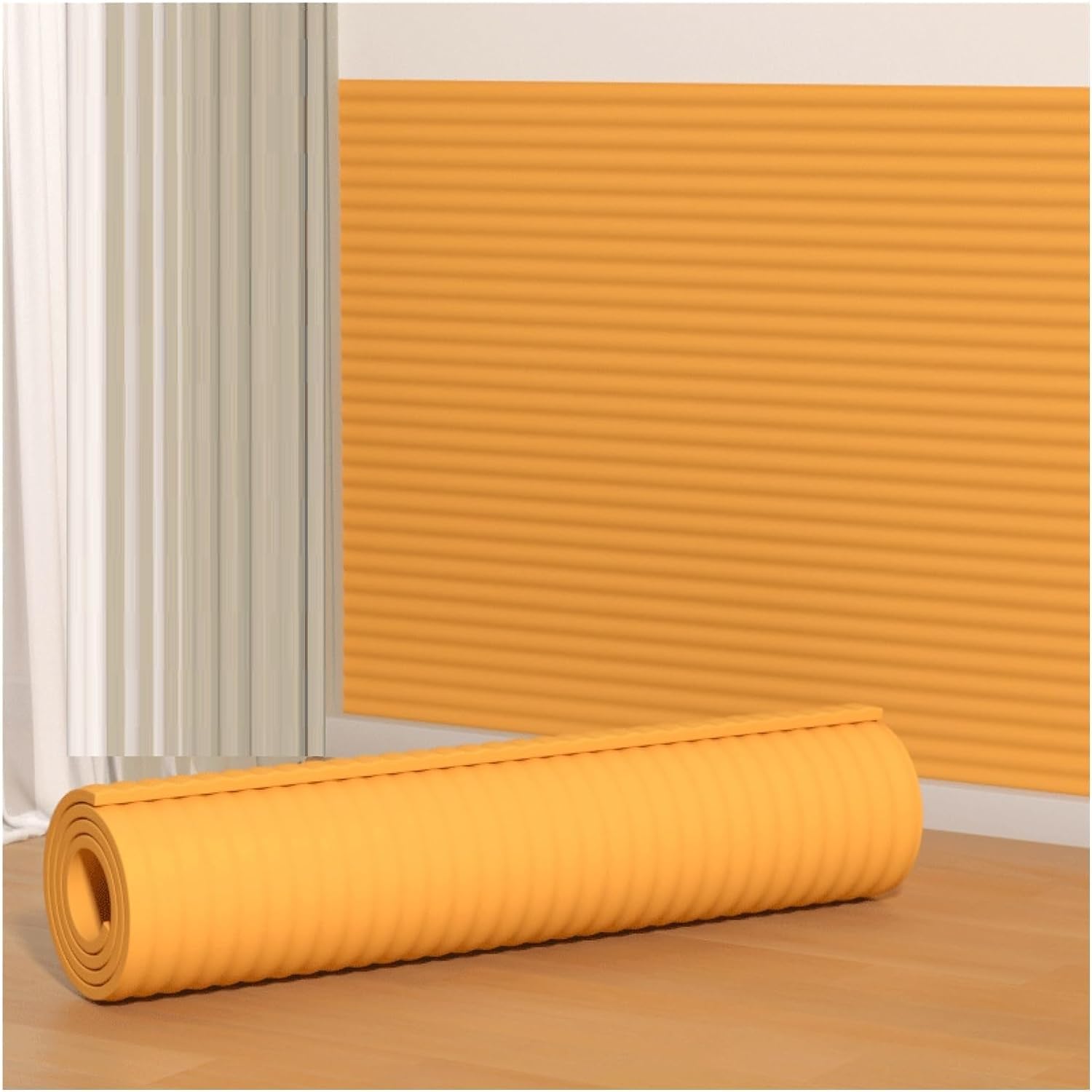 MYUYEE Garage Wall Protector Wall Corner Guard For Parking Garages, Garage Wall Protector, Proof Foam Padding, Garage Parking Bumpers For Parking Garages (Woody 2M)