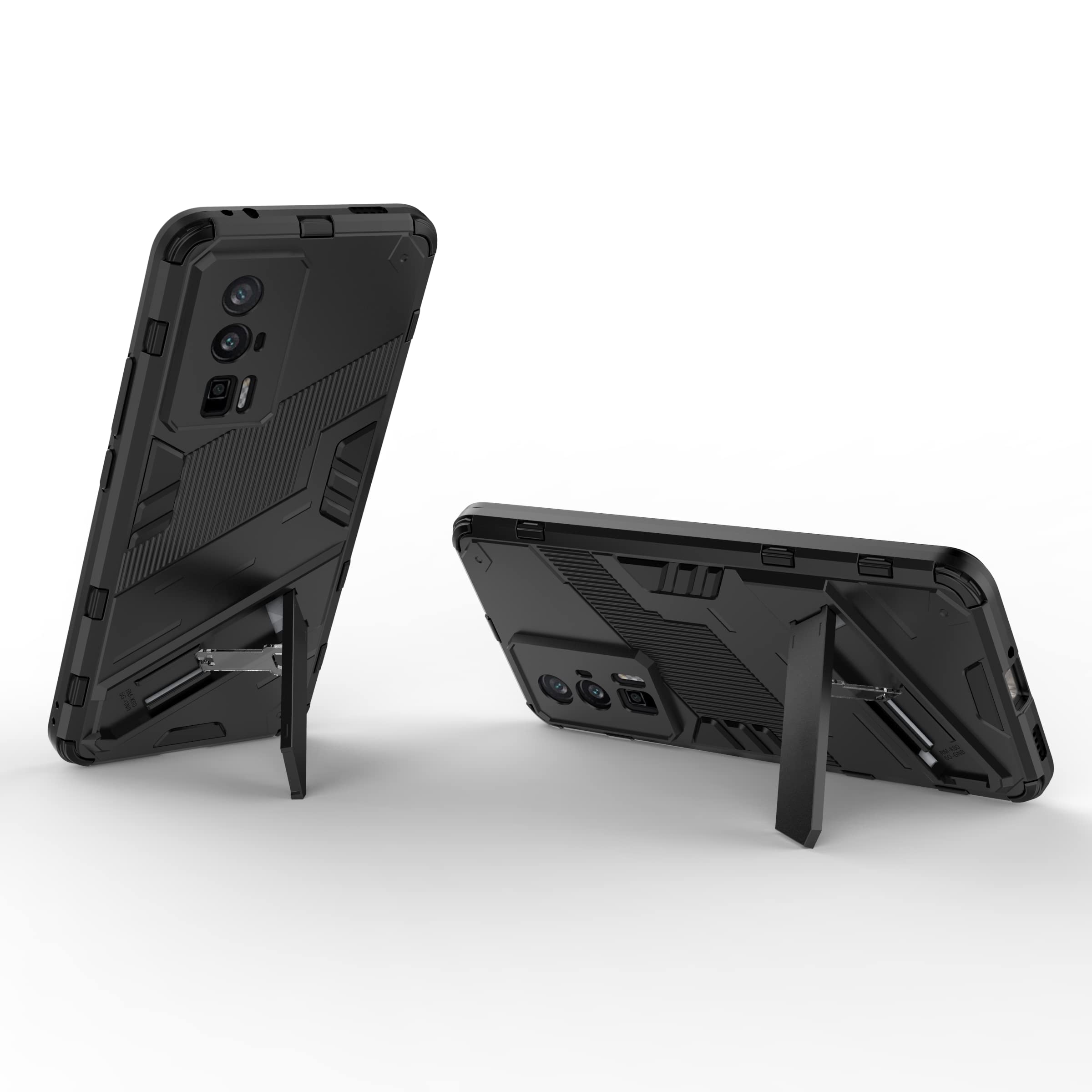 Étui Pour Xiaomi Poco F5 - Modèle Mandala - Type Livre - Noir