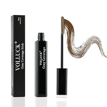 Root Touch up Stick, Hair Concealer Stick with Brush Light Brown