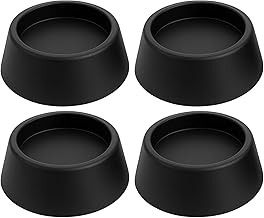 Waschmaschinen Schwingungsdämpfer Unterlage - 4er Set - Vibrationsdämpfer Gummi Füße für Waschmaschine & Trockner Waschmaschinenzubehör - Reduziert die Vibrationen deutlich !