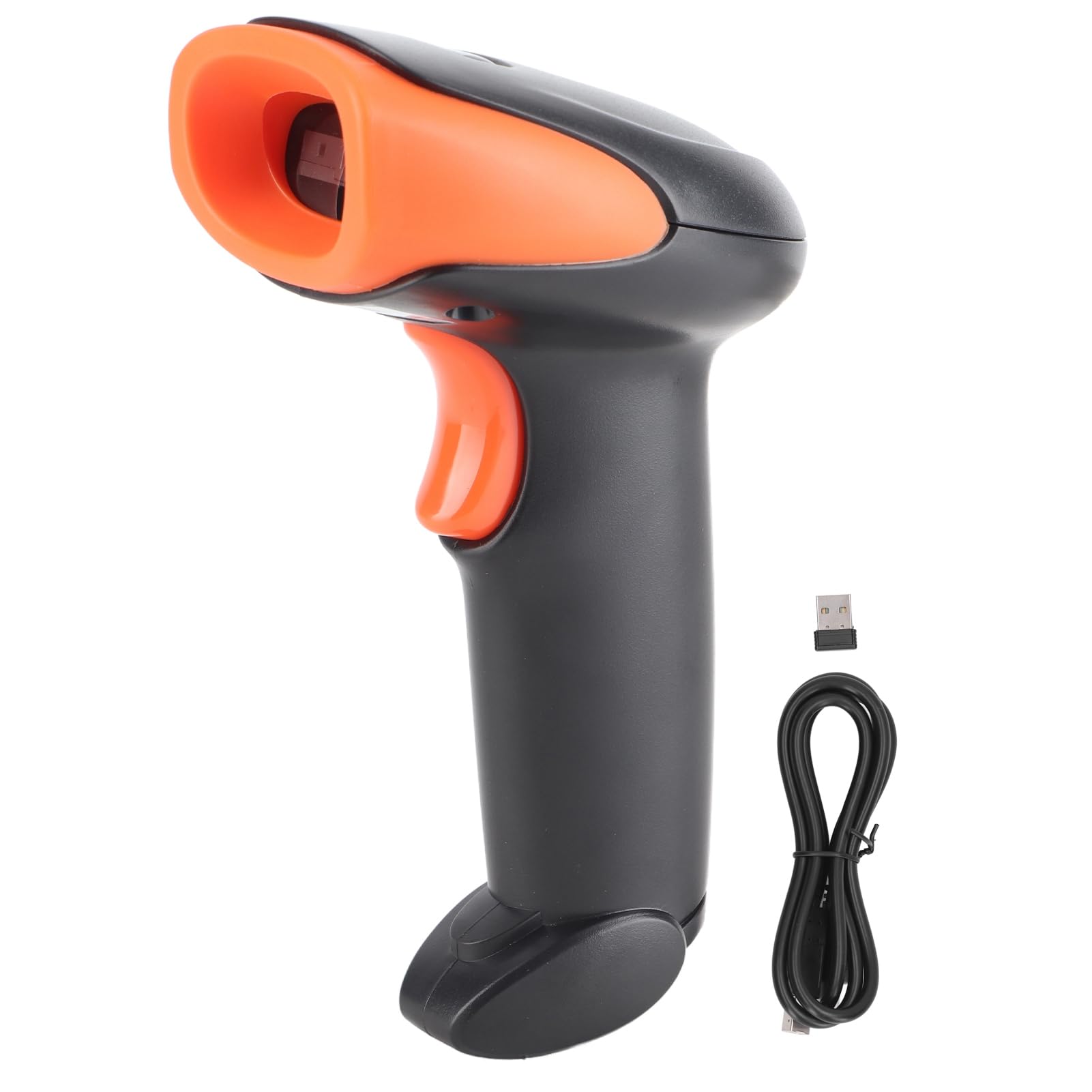 Eujgoov Wireless Barcode Scanner, ABS Handheld QR Code Reader con 32 Bit