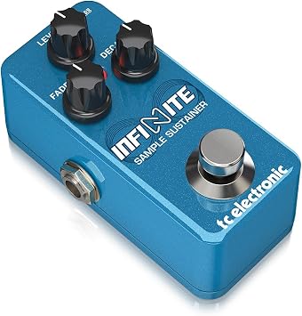 TC Electronic INIFINITE MINI SAMPLE SUSTAINER Sample and Sustain TonePrint Pedal with Simple Controls and a Tiny Footprint
