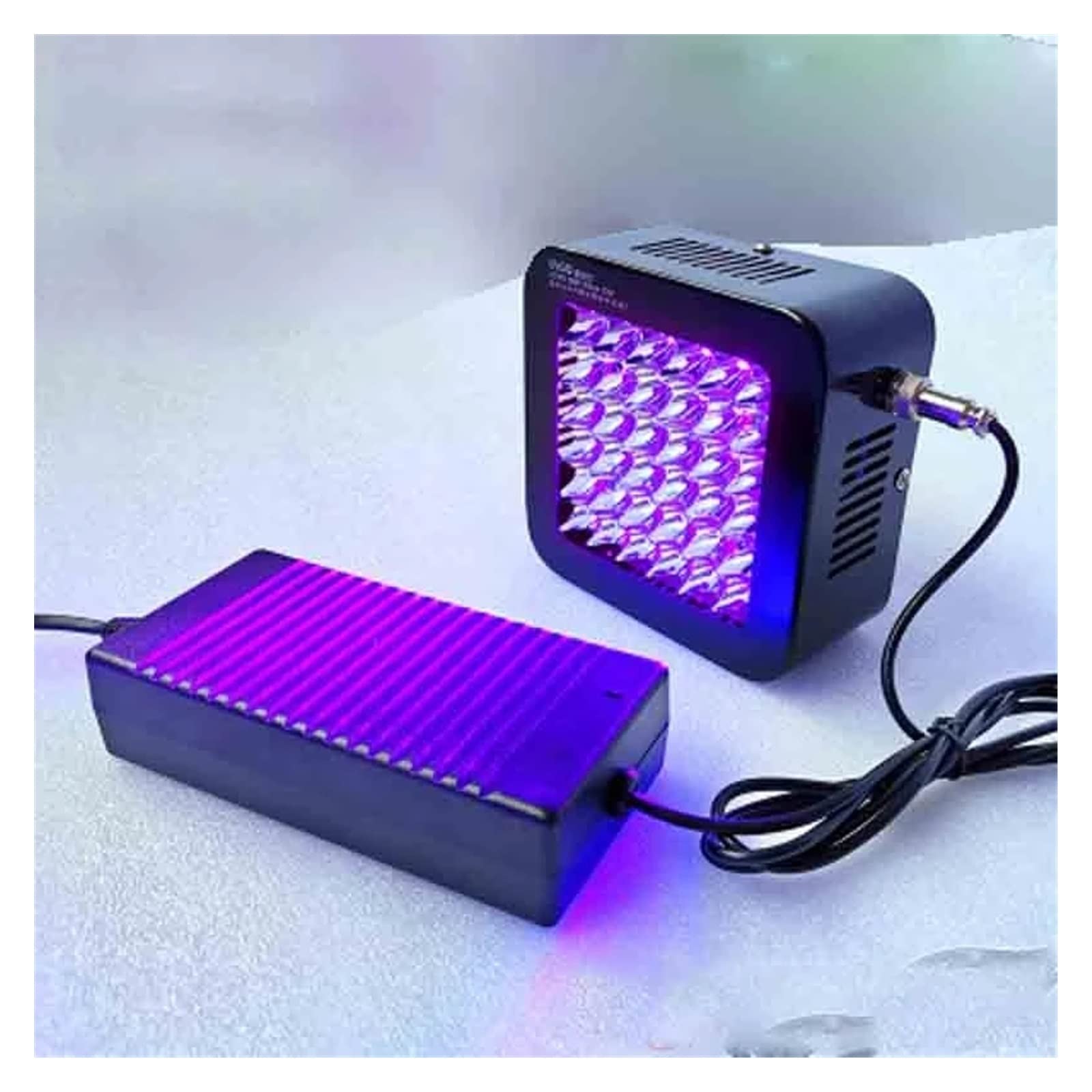 UV-Lampe, 400W Led UV-GEL-Härtungslampe UV-Lichthärtung Öldruckmaschine Glastinte Farbe Siebdruck 3D-Drucker 365nm 395nm 405nm(365nm)