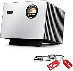 Valerion StreamMaster Plus2 Projetor a Laser 4K - Cinema IMAX de 300", 4ms | 240Hz, Projetor para Jogos com 3D, Dolby Vision, HDR10, Google TV, Casa Inteligente e Assistente de IA