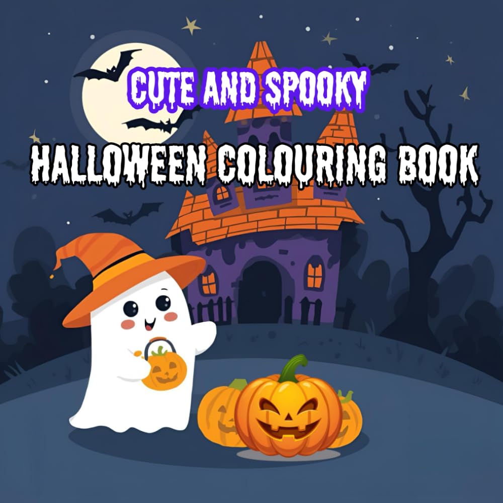 Halloween Colouring Book: Bold And Easy For All Ages