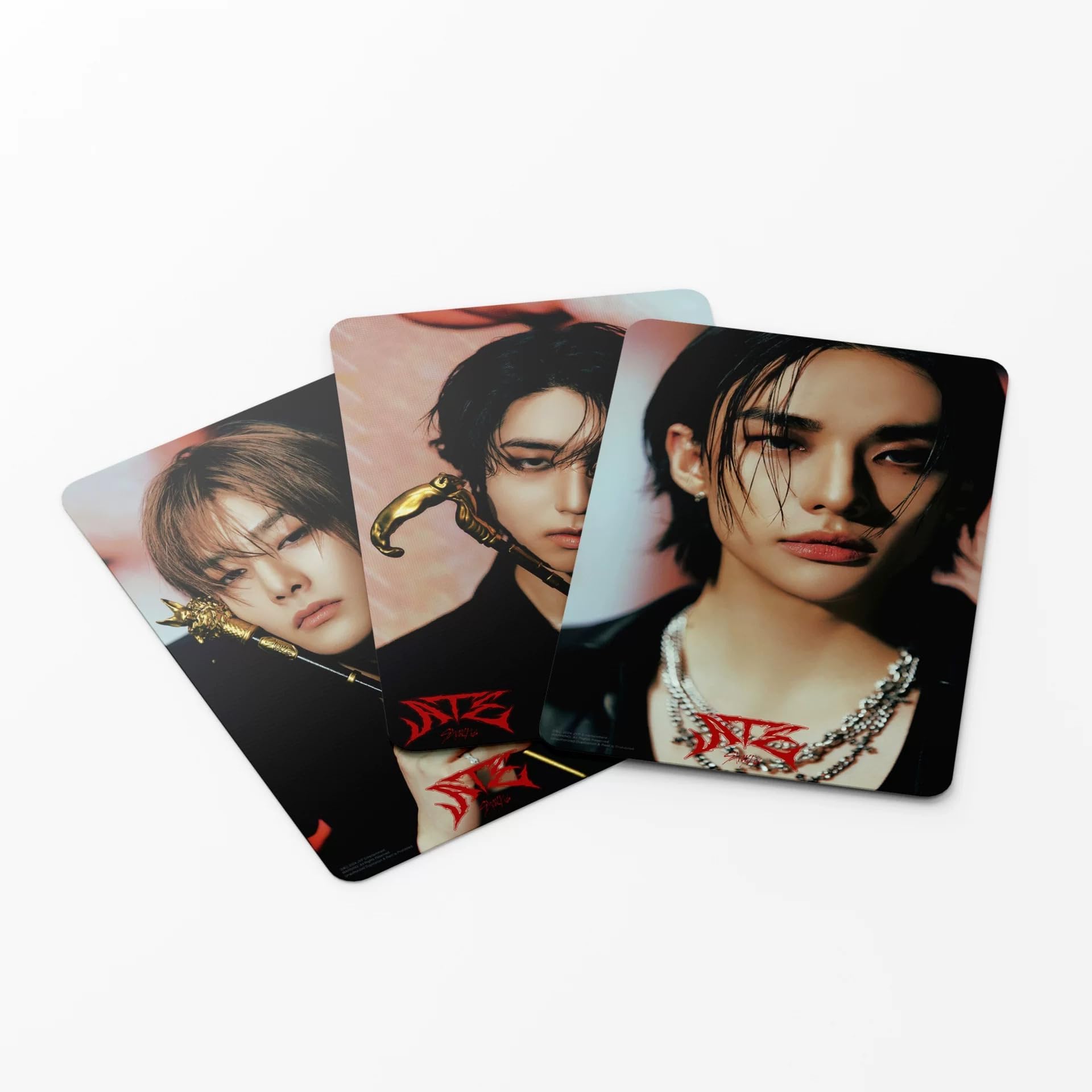 Stray Kids Photocards,StrayKids Cards,Stray Kid Album,Kpop Stray Kids ATE LomoCards,Stray Kids Merch,Stray Kids Mini Picture Cards,Kpop Photocards Greeting Card - Image 2