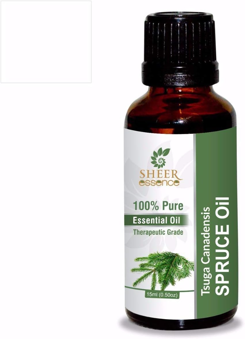 Spruce Oil -(Spinacia Oleracea)- Carrier Oil 100% Pure Natural Undiluted Uncut Therapeutic Grade Oil 3.38 FL.OZ