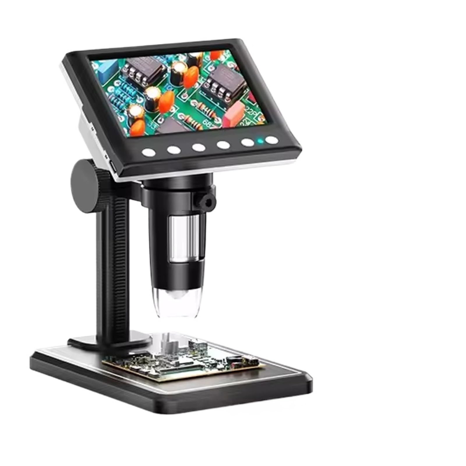 Digitales Mikroskop. Digitales Mikroskop 4,3 Zoll 1000X Vergrößerung IPS-LCD Tragbar