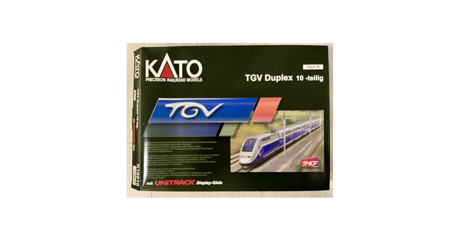 Amazon | KATO☆欧州形モデルK10916.フランス国有鉄道TGV Duplex