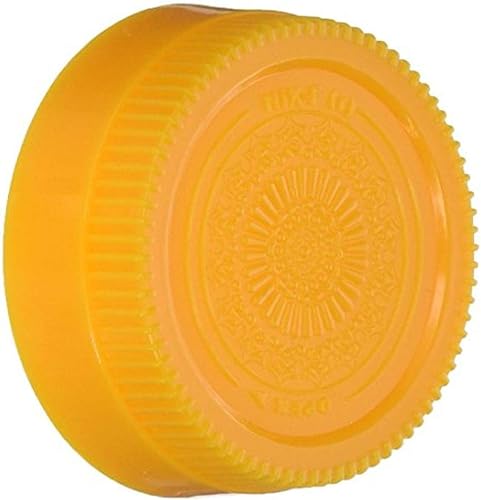 Fotodiox Tapa de lente trasera de diseño (transparente) compatible con lentes Nikon F-Mount (no AI, AI, AIS, AF, AFD, AFS, G, DX, FX)