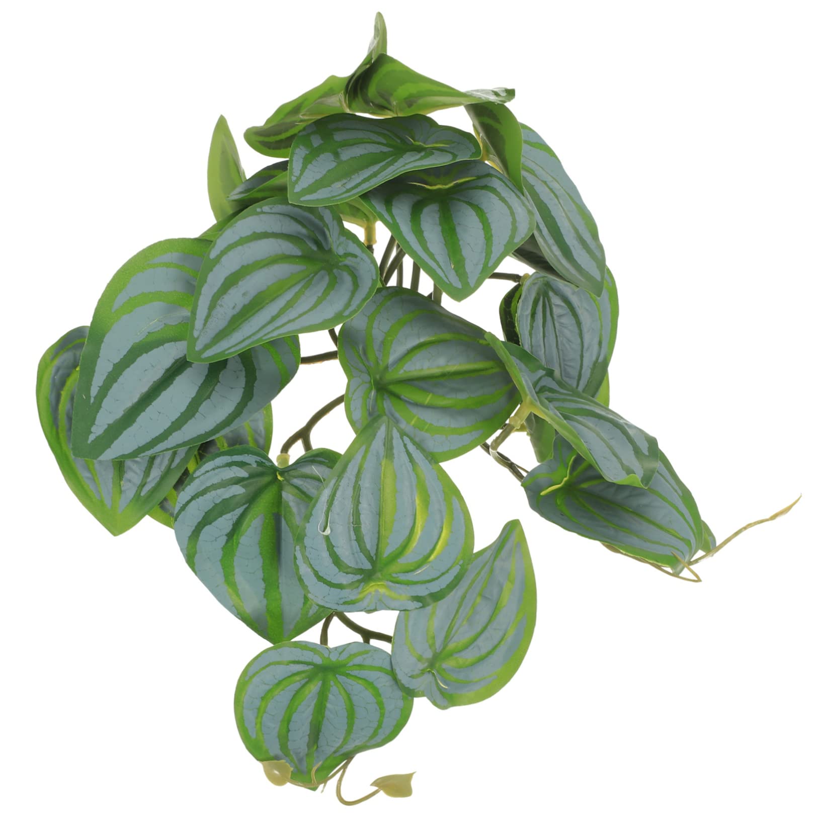CORHAD Lifelike Simulated Plant Ornaments for Reptile Tanks Durable Climbing Pet Decorations for Terrariums and Aquariums Realistic Leaves Enhance Habitat Aesthetics