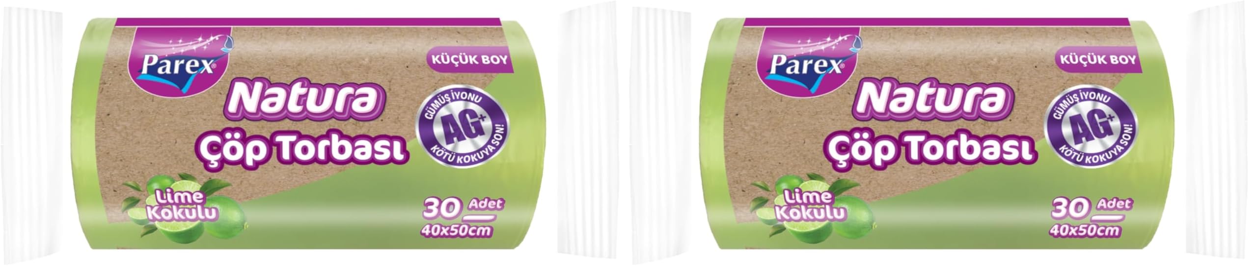 Parex Natura Çöp Torbası Küçük Boy 30’lu (2 paketi)