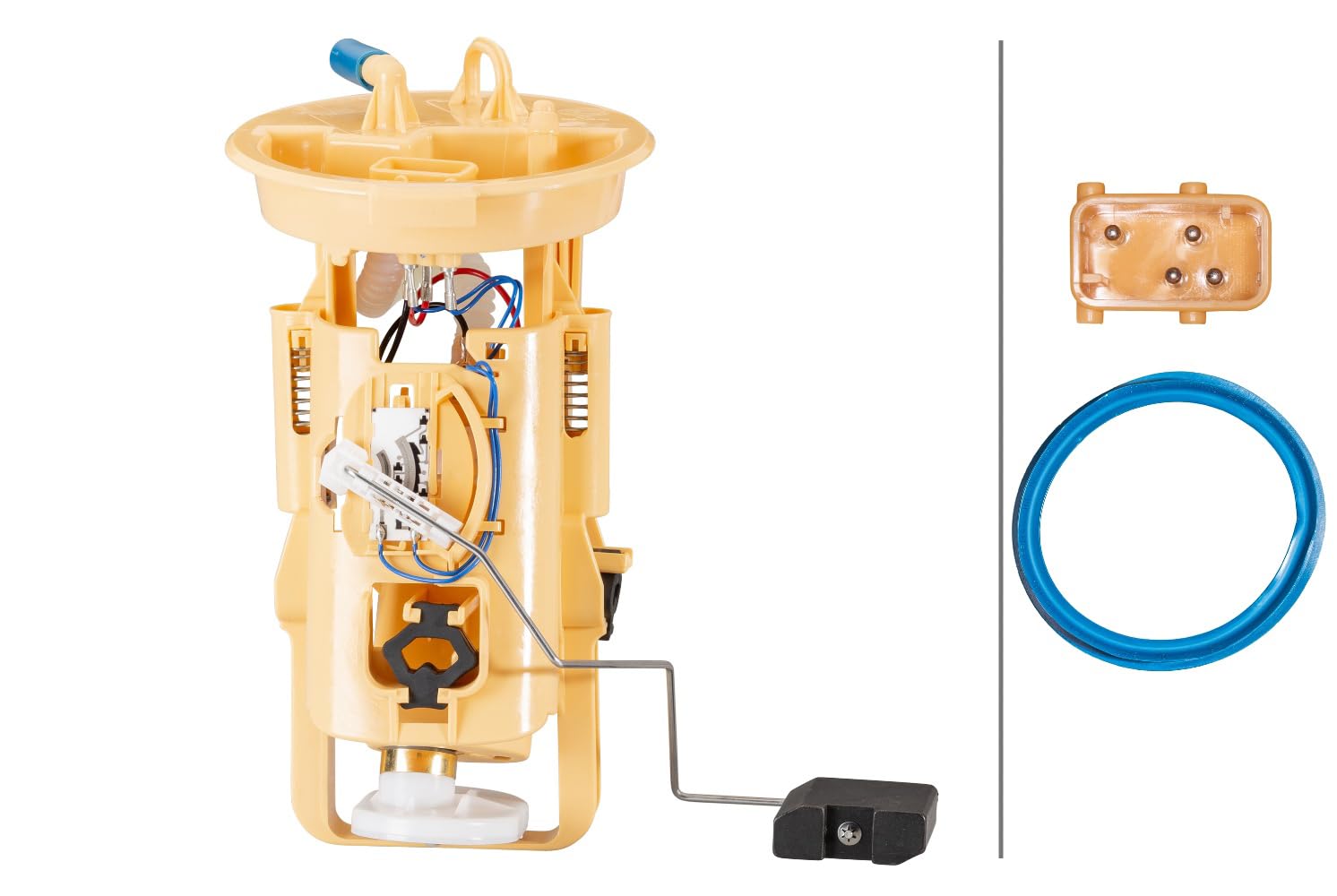 HELLA Kraftstoff-Fördereinheit 8TF 358 146-271 - 4-polig Mit Tankgeber Für Fiat, Alfa Romeo