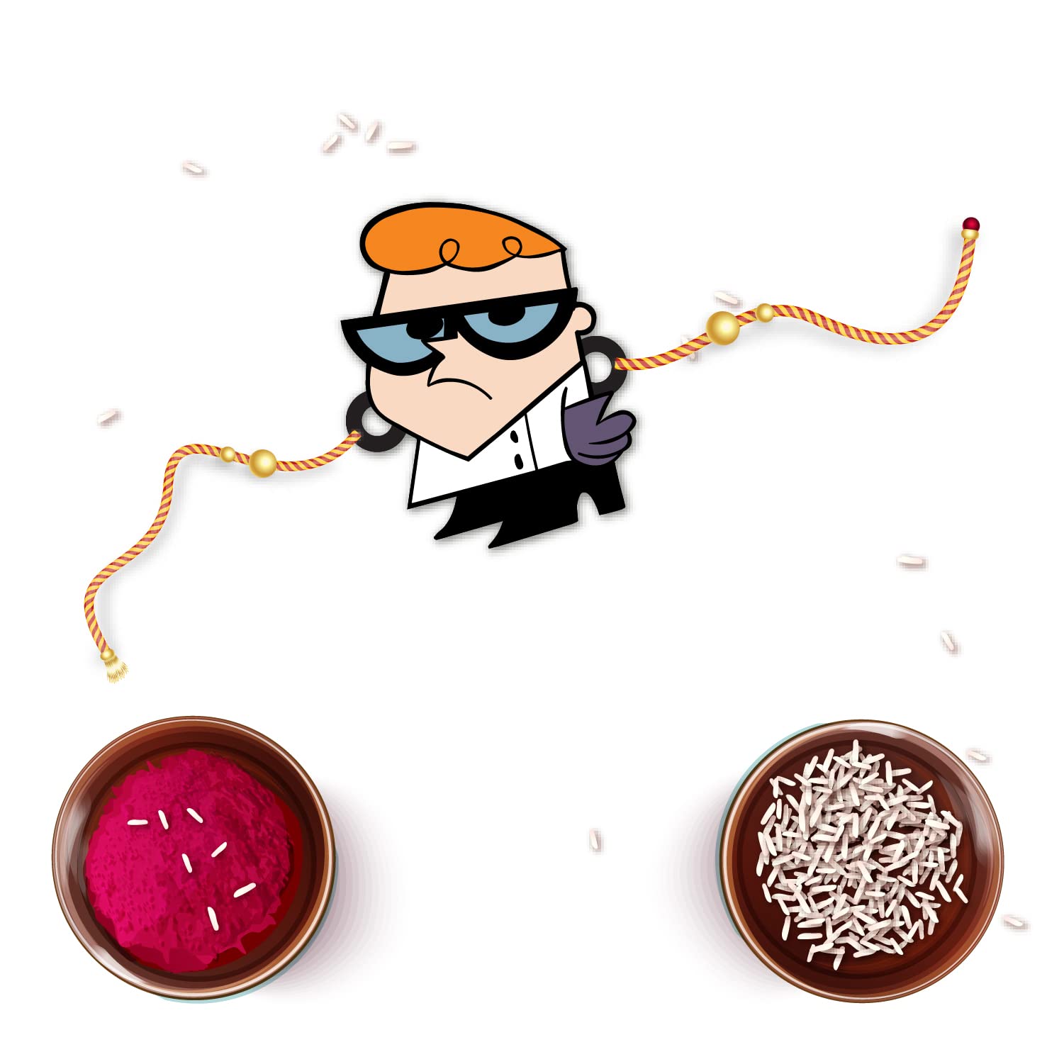 Bhai Please Dexter Rakhi for Brother/Bhai/Bhaiya| Set of 1 pc with Roli/Kumkum- Chawal| Kids, Boy, Men| Designer, Stylish, Fancy, Fun Wooden Rakhi Set| with Raksha Bandhan Greetings (B098827TC8) Amazon Price History, Amazon Price Tracker