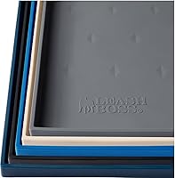 Vista 12 de Leash Boss Tapete de comida para perros – Tapete de silicona impermeable para alimentación de mascotas con bordes elevados para perros y gatos